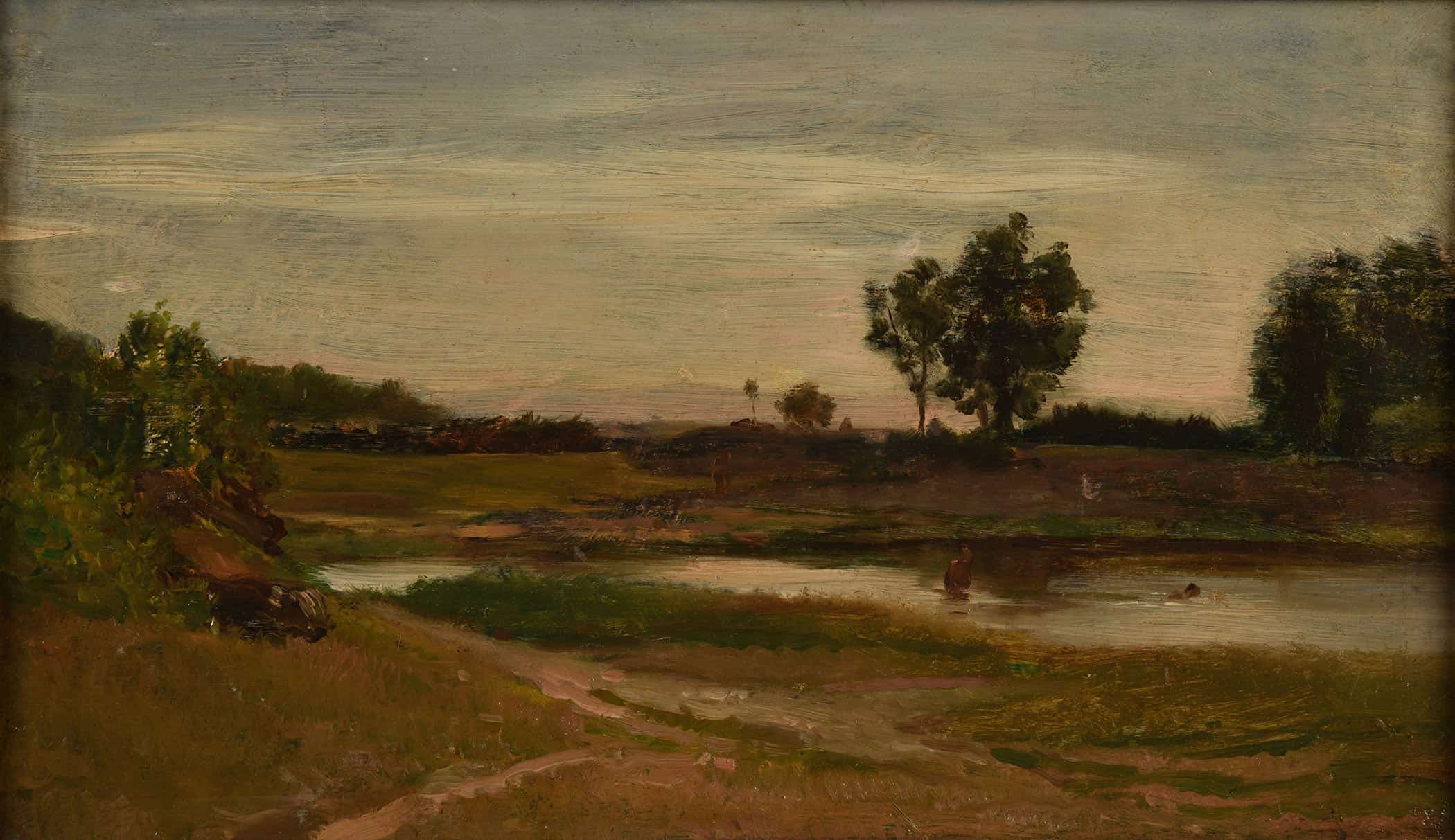 Etang Doptevoz by Charles Francois Daubigny