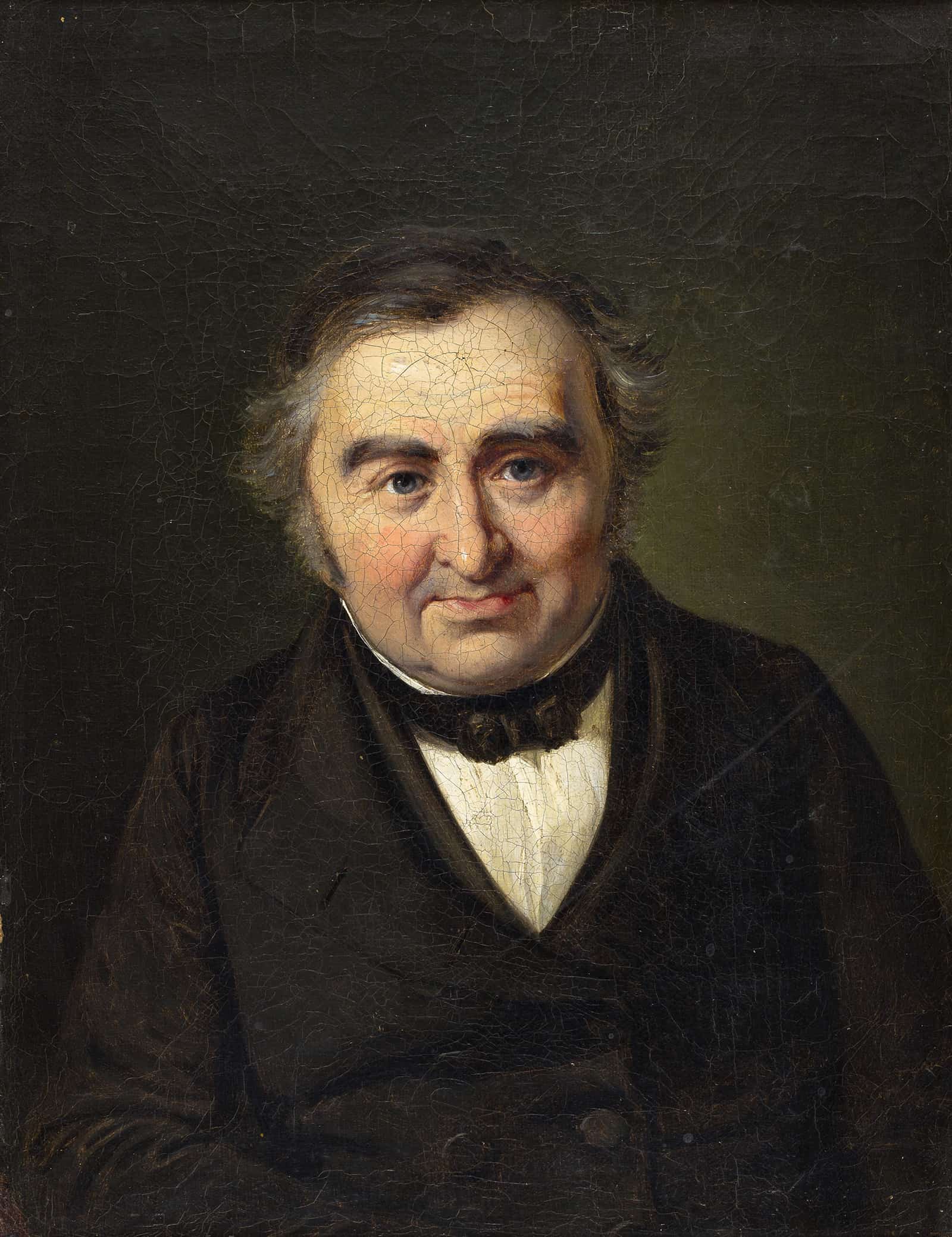 Etatsrad Ml Nathanson by Wilhelm Marstrand
