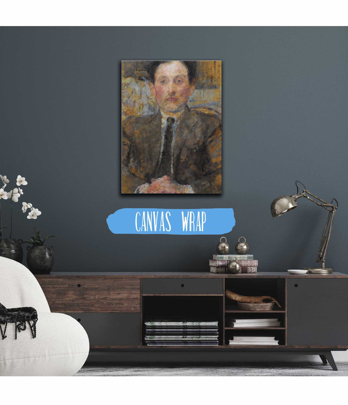 Etienne Collignon by Olga Boznanska