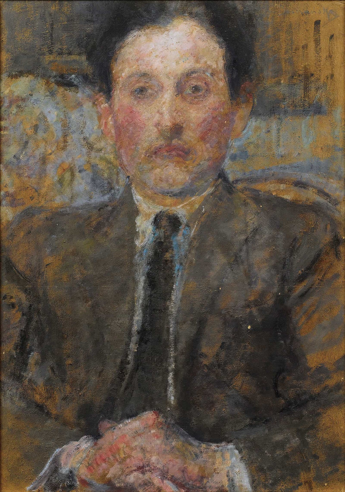 Etienne Collignon by Olga Boznanska