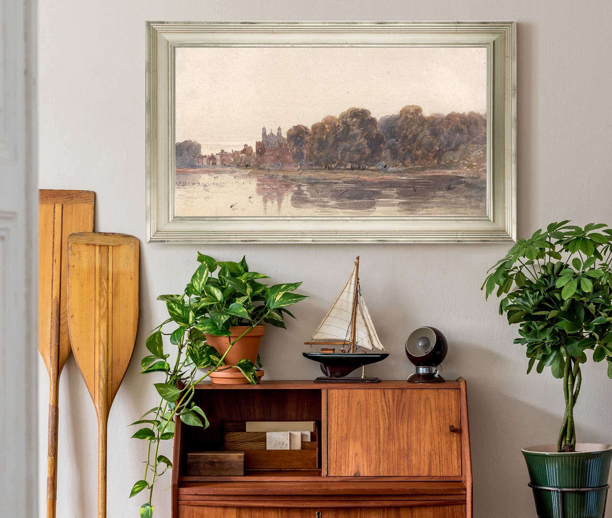 Eton From The Thames Early Th Century by David Cox