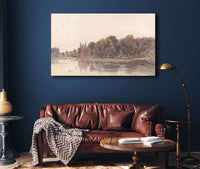 Eton From The Thames Early Th Century by David Cox