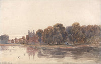 Eton From The Thames Early Th Century by David Cox