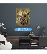 Etruscan Vase With Flowers   by Odilon Redon