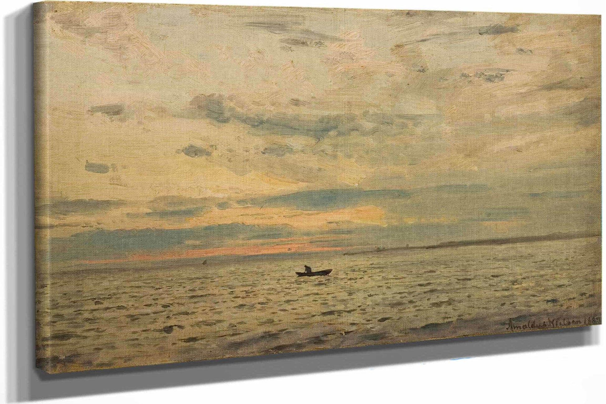 Etter Solnedgang By Amaldus Nielsen