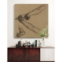 Etude De Bras Et De Pieds by Pierre Puvis De Chavannes