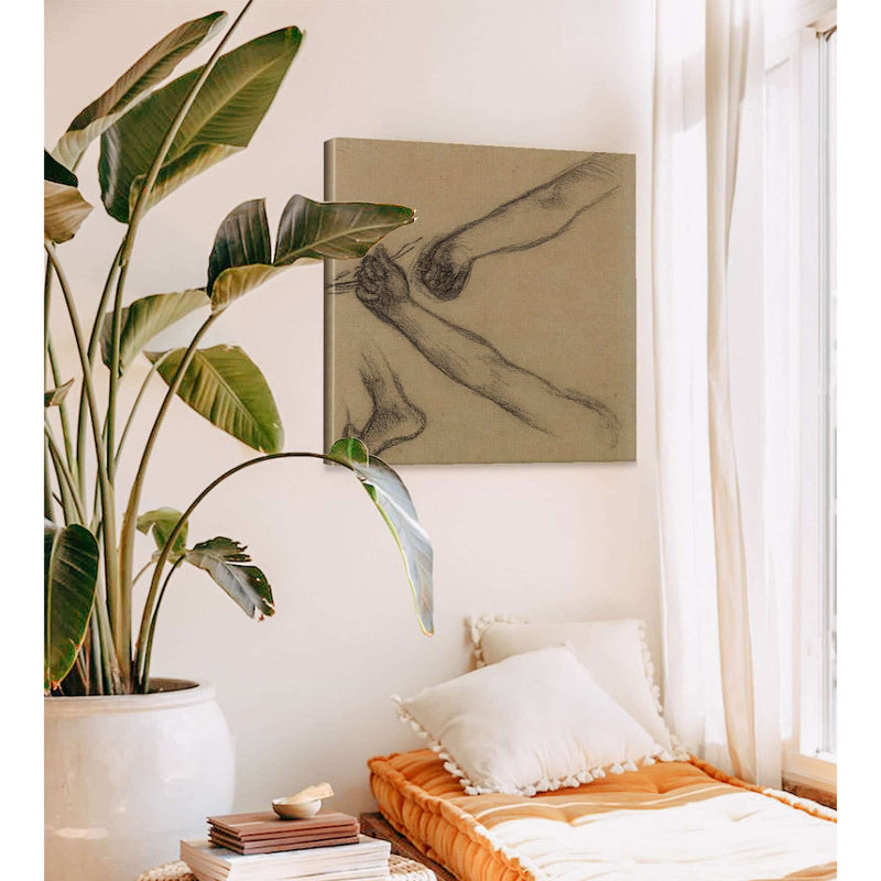 Etude De Bras Et De Pieds by Pierre Puvis De Chavannes