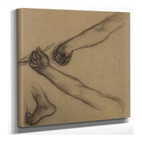 Etude De Bras Et De Pieds by Pierre Puvis De Chavannes