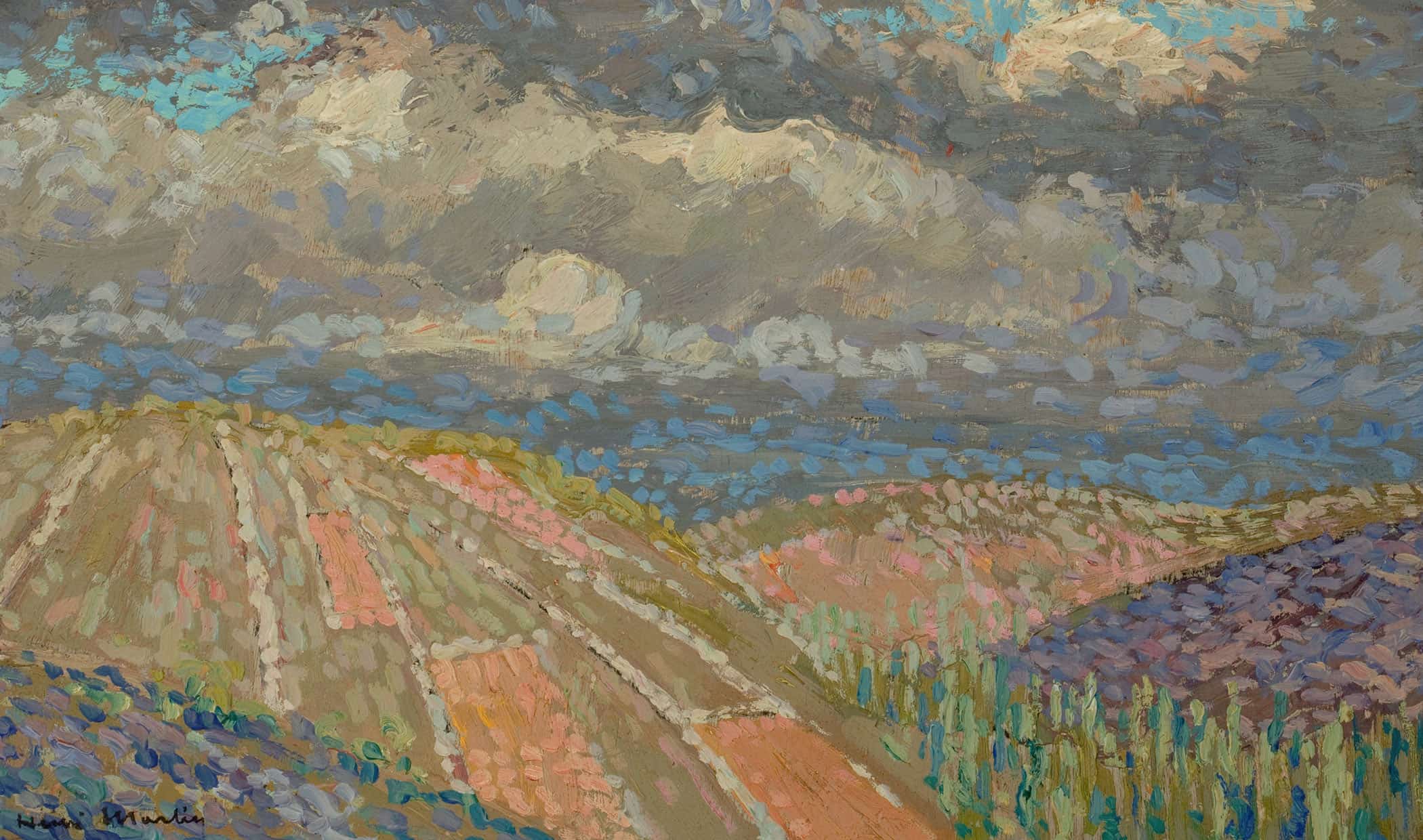 Etude De Causse Du Lot S by Henri Martin