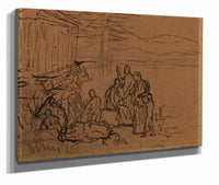 Etude De Composition by Pierre Puvis De Chavannes