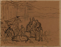 Etude De Composition by Pierre Puvis De Chavannes