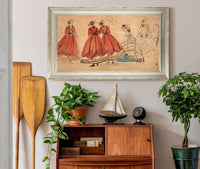 Etude De Costumes by Eugene Boudin