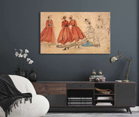 Etude De Costumes by Eugene Boudin