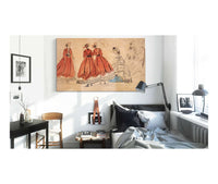 Etude De Costumes by Eugene Boudin