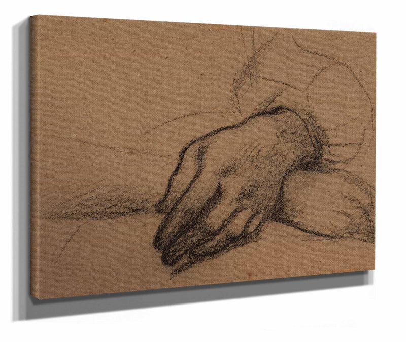 Etude De Deux Mains by Pierre Puvis De Chavannes