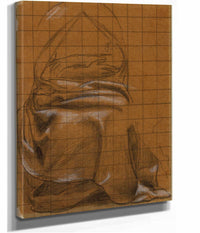 Etude De Draperie by Pierre Puvis De Chavannes