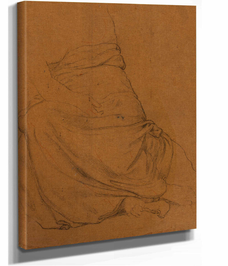 Etude De Draperie by Pierre Puvis De Chavannes