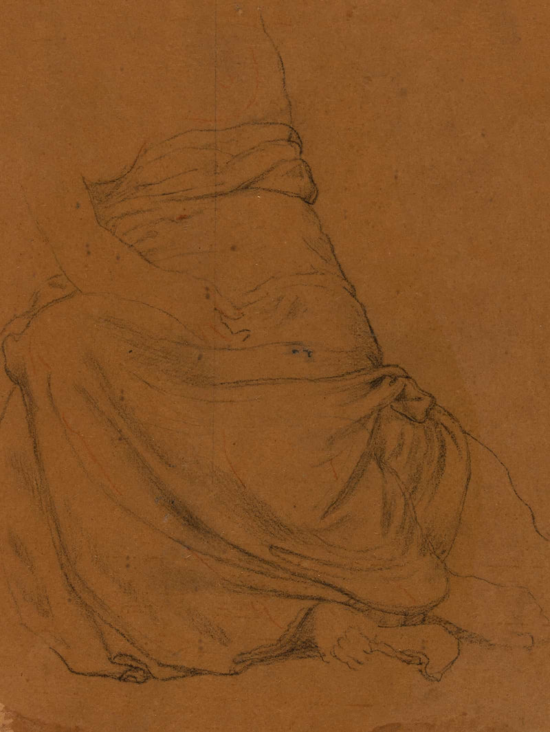 Etude De Draperie by Pierre Puvis De Chavannes