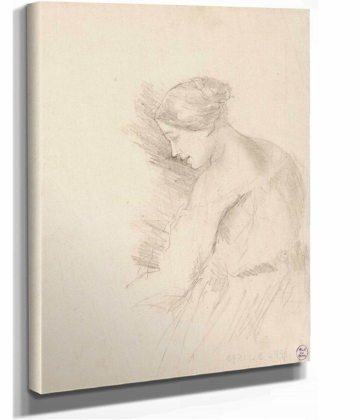 Etude De Femme by Narcisse Virgile Diaz De La Pena