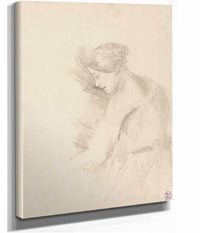 Etude De Femme by Narcisse Virgile Diaz De La Pena