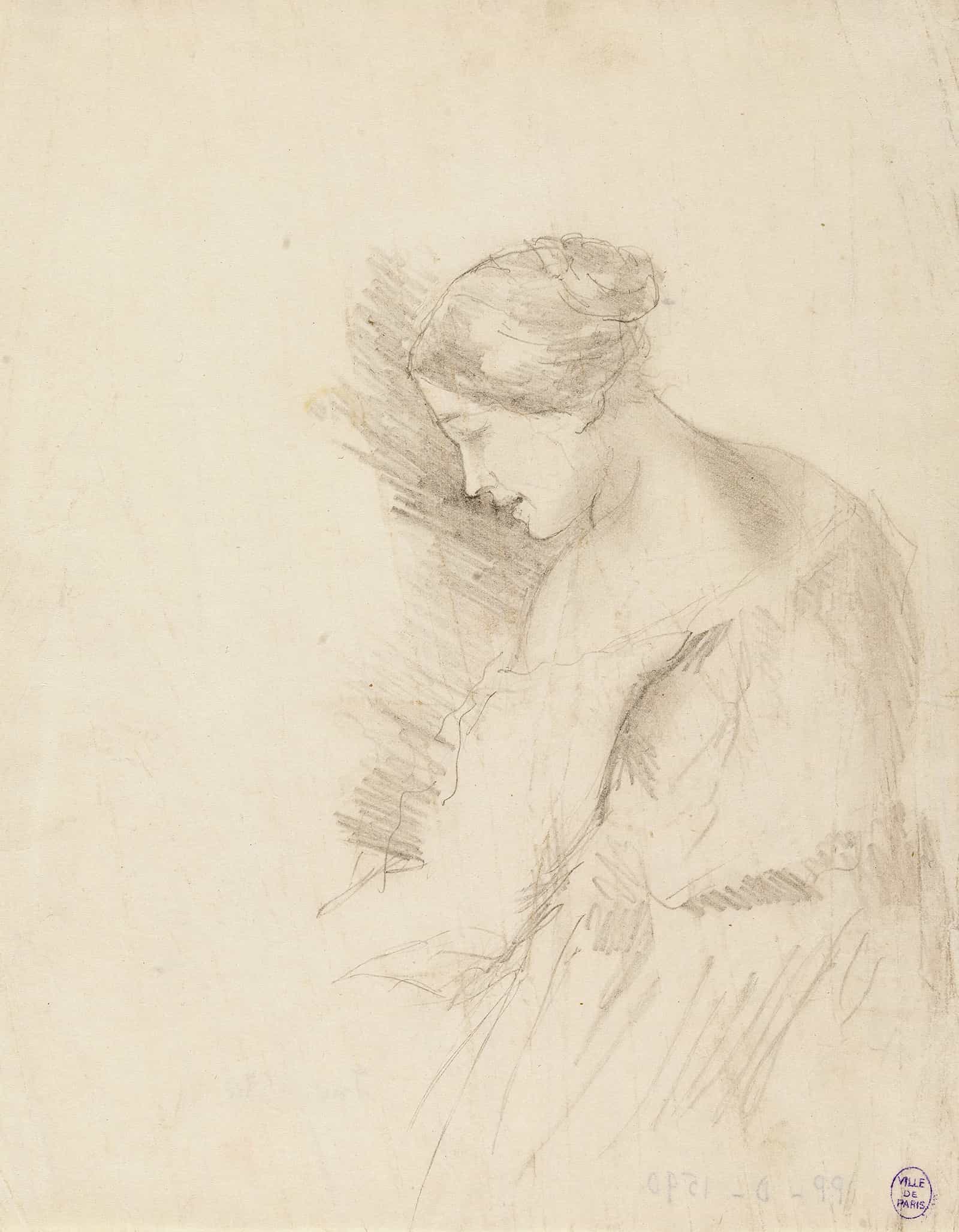 Etude De Femme by Narcisse Virgile Diaz De La Pena