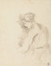 Etude De Femme by Narcisse Virgile Diaz De La Pena