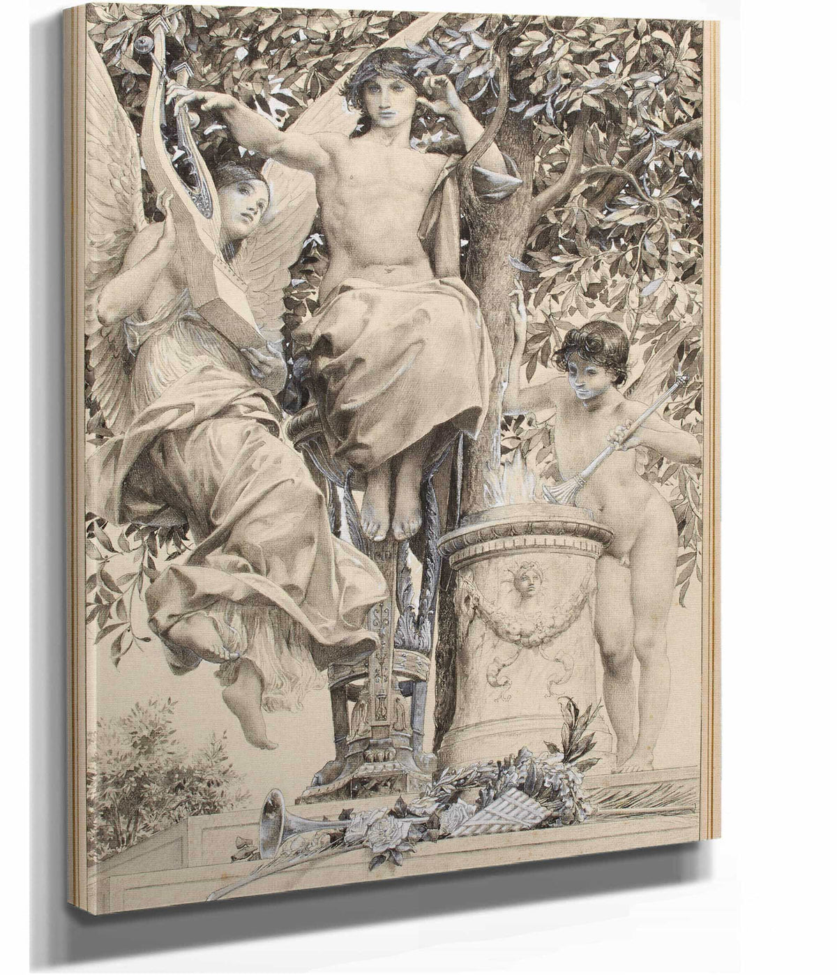 Etude De Figures by Luc Olivier Merson