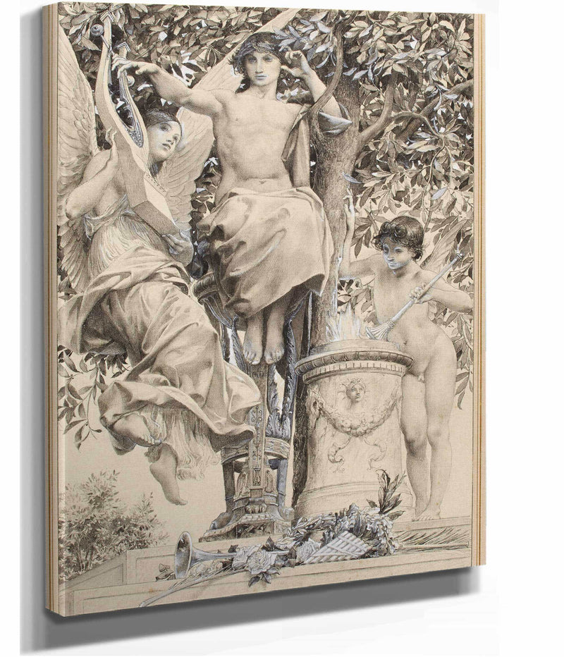 Etude De Figures by Luc Olivier Merson