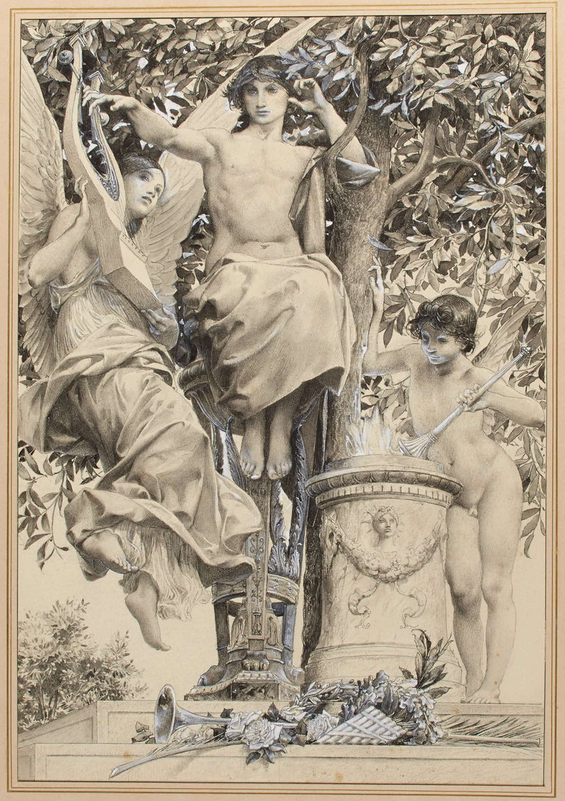 Etude De Figures by Luc Olivier Merson