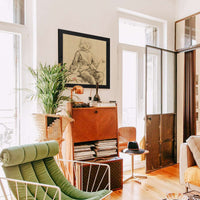 Etude De Jeune Homme Assis Tenant Une Tablette by Henri Leopold Levy