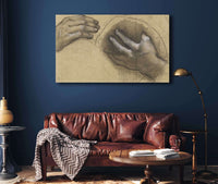 Etude De Mains by Pierre Puvis De Chavannes