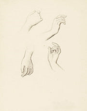 Etude De Mains Iv by Narcisse Virgile Diaz De La Pena