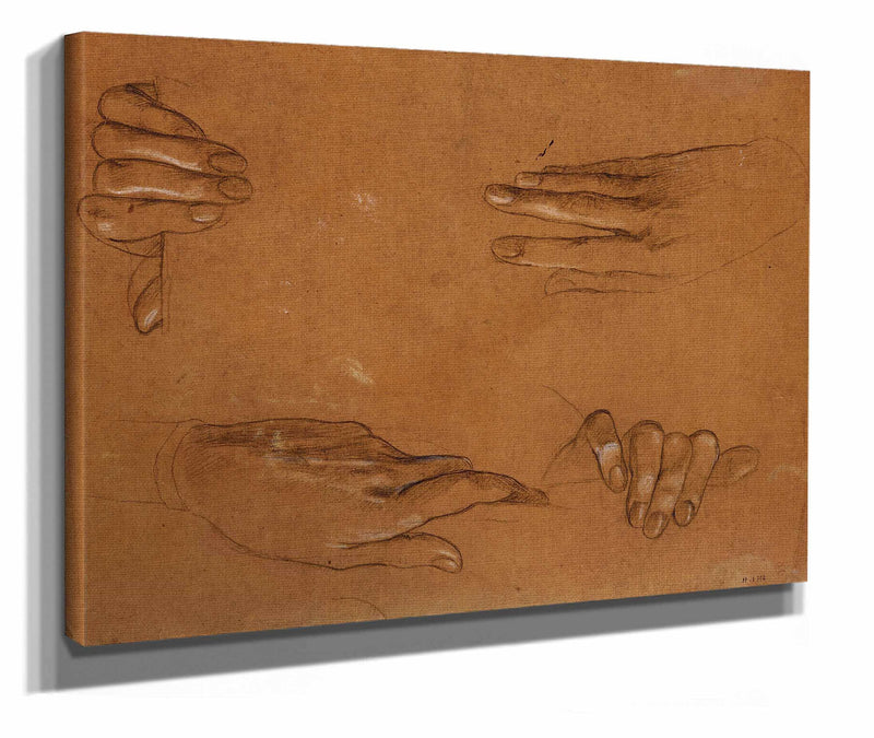 Etude De Quatre Mains by Luc Olivier Merson