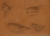 Etude De Quatre Mains by Luc Olivier Merson