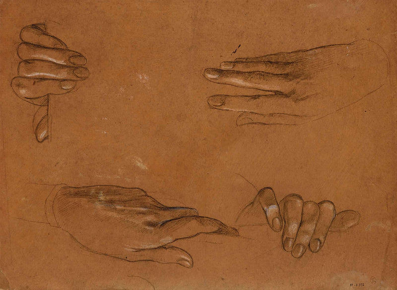 Etude De Quatre Mains by Luc Olivier Merson