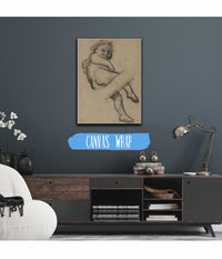 Etude Denfant Pour Lenfance De Sainte Genevieve by Pierre Puvis De Chavannes