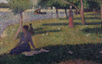 Etude Pour La Grande Jatte Study For La Grande Jatte Between And by Georges Seurat