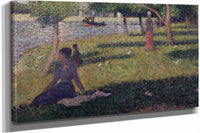 Etude Pour La Grande Jatte Study For La Grande Jatte Between And by Georges Seurat