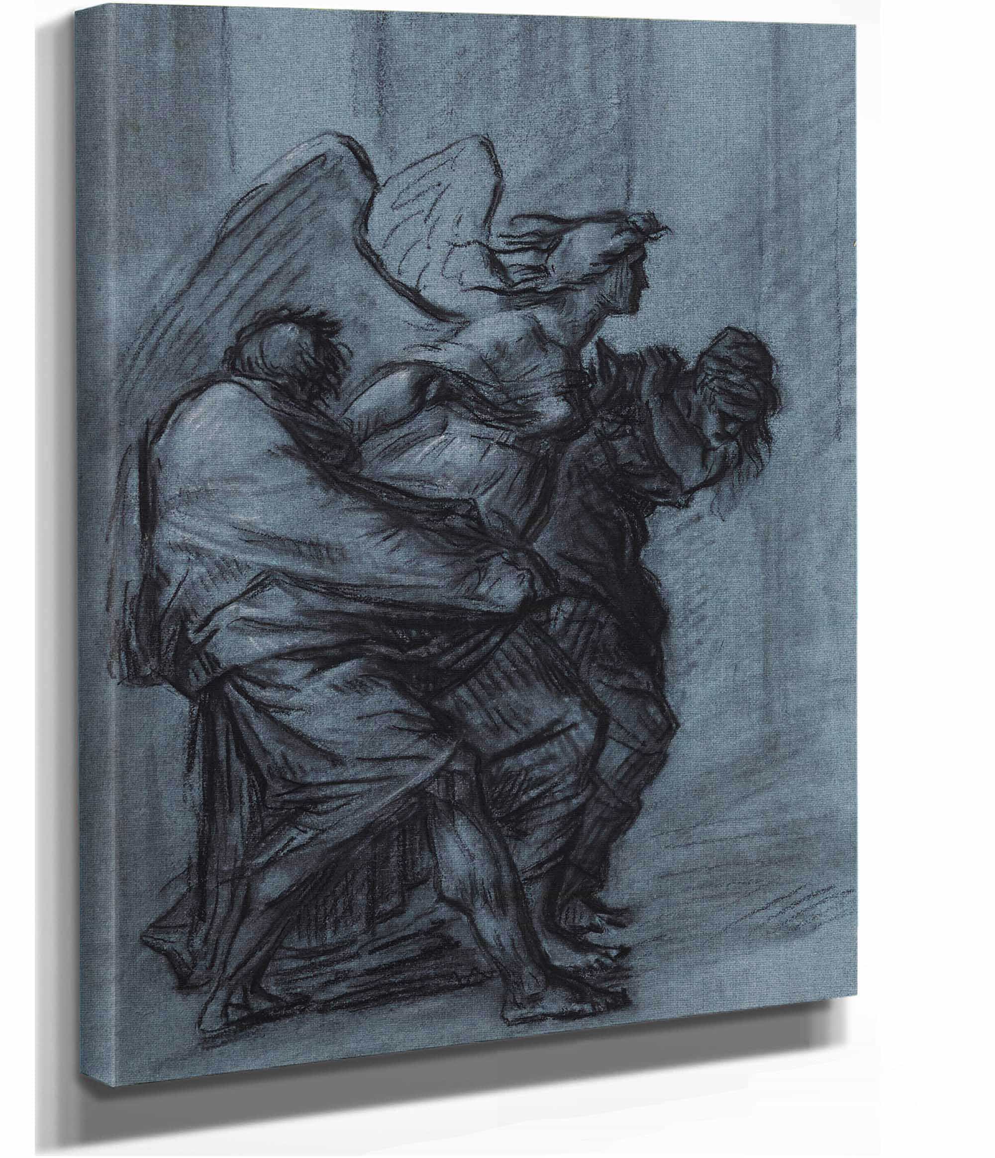 Etude Pour La Justice Et La Vengeance Divine Poursuivant Le Crime by Pierre Paul Prudhon