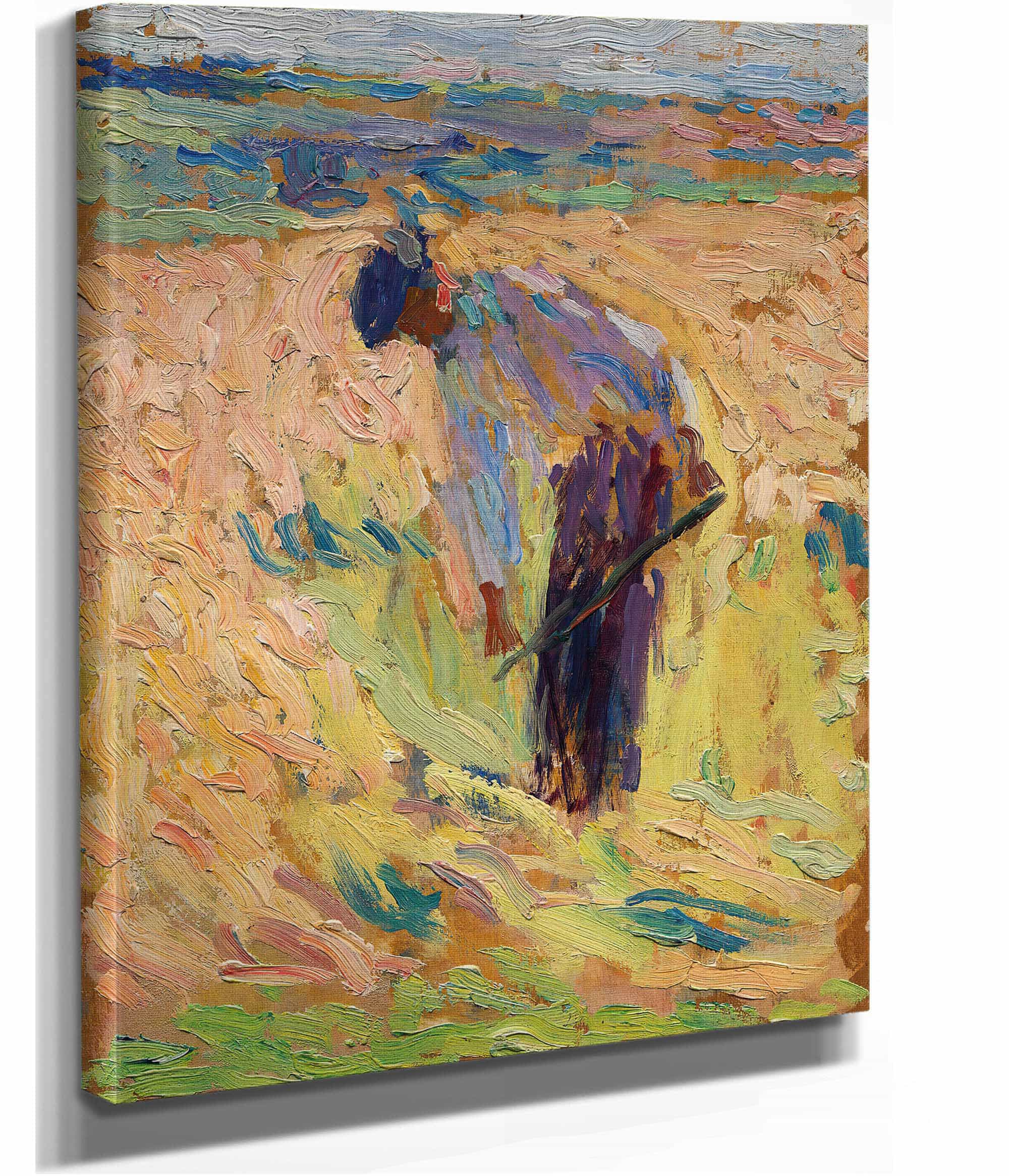 Etude Pour La Moisson by Henri Martin