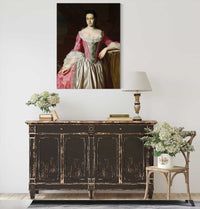 Eunice Dennie Burr   by John Singleton Copley