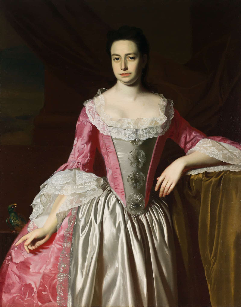 Eunice Dennie Burr   by John Singleton Copley