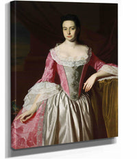 Eunice Dennie Burr   by John Singleton Copley