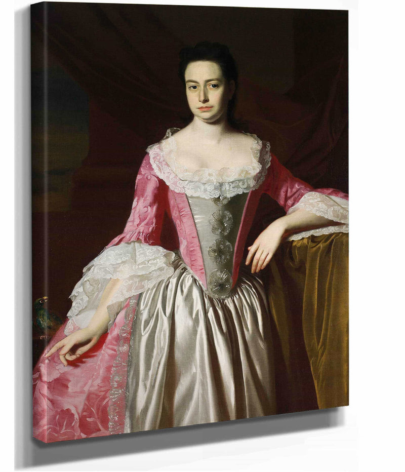 Eunice Dennie Burr   by John Singleton Copley
