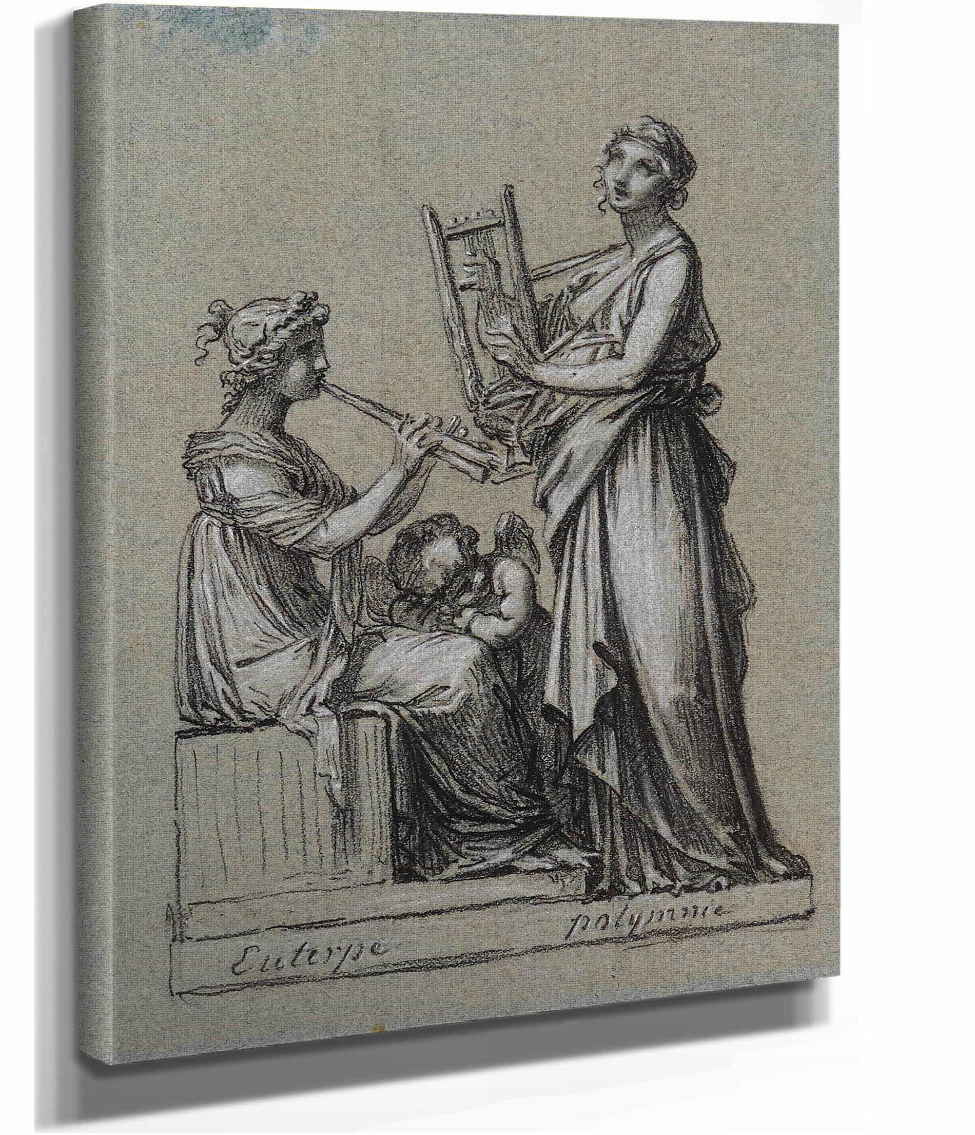 Euterpe Et Polymnie by Pierre Paul Prudhon
