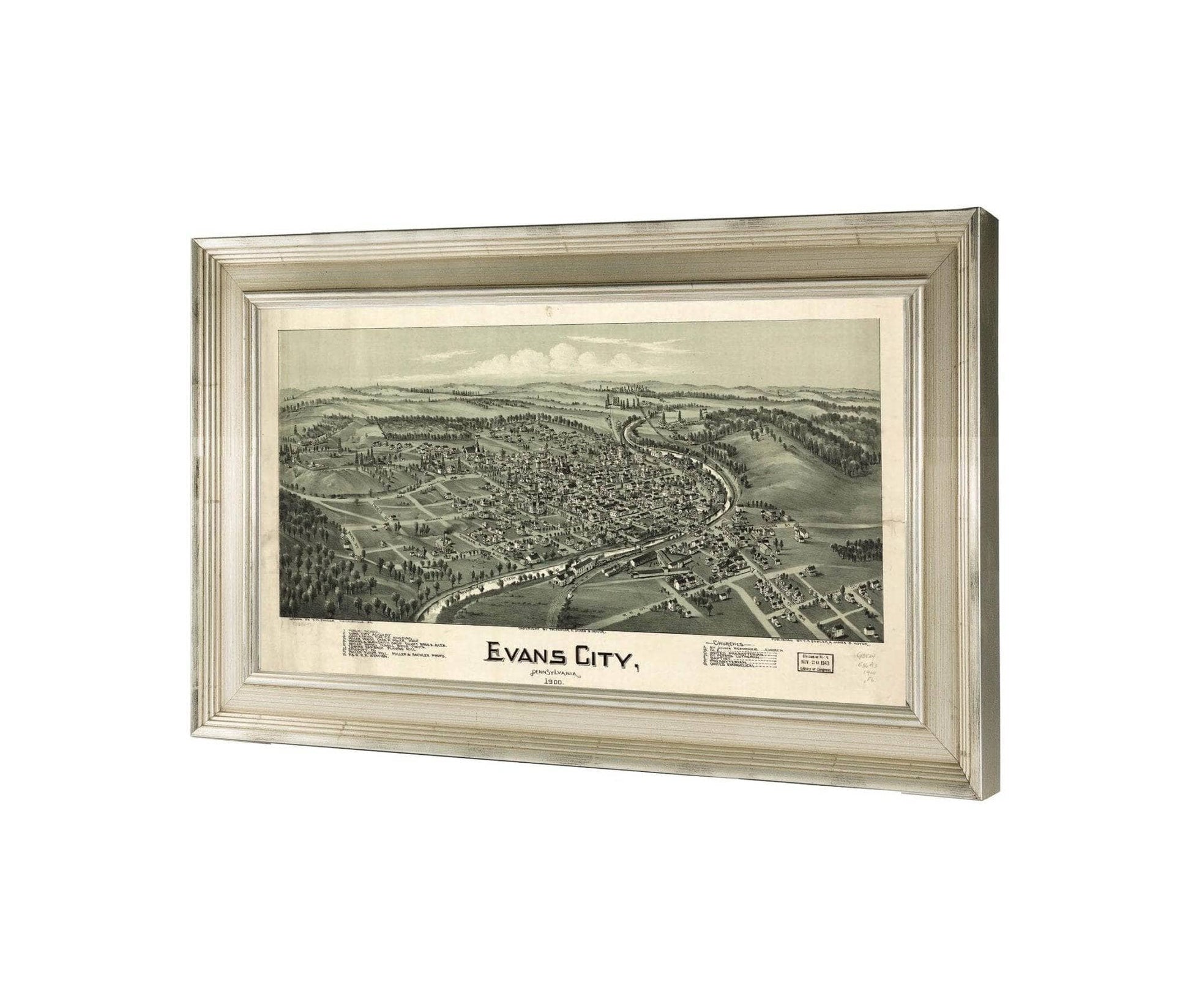Evans City Pennsylvania 1900  State Of Pennsylvania