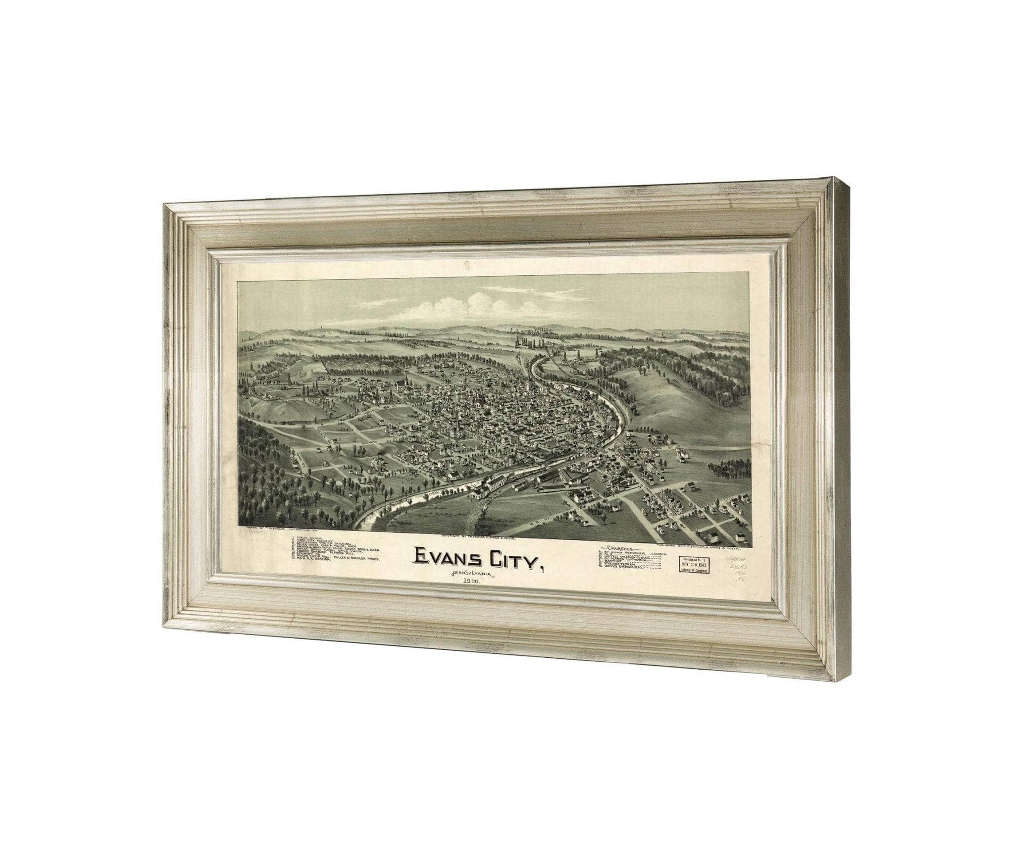 Evans City Pennsylvania 1900  State Of Pennsylvania