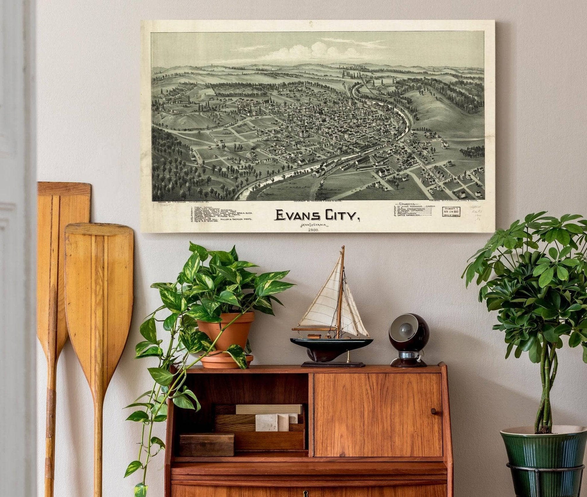 Evans City Pennsylvania 1900  State Of Pennsylvania