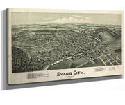 Evans City Pennsylvania 1900  State Of Pennsylvania
