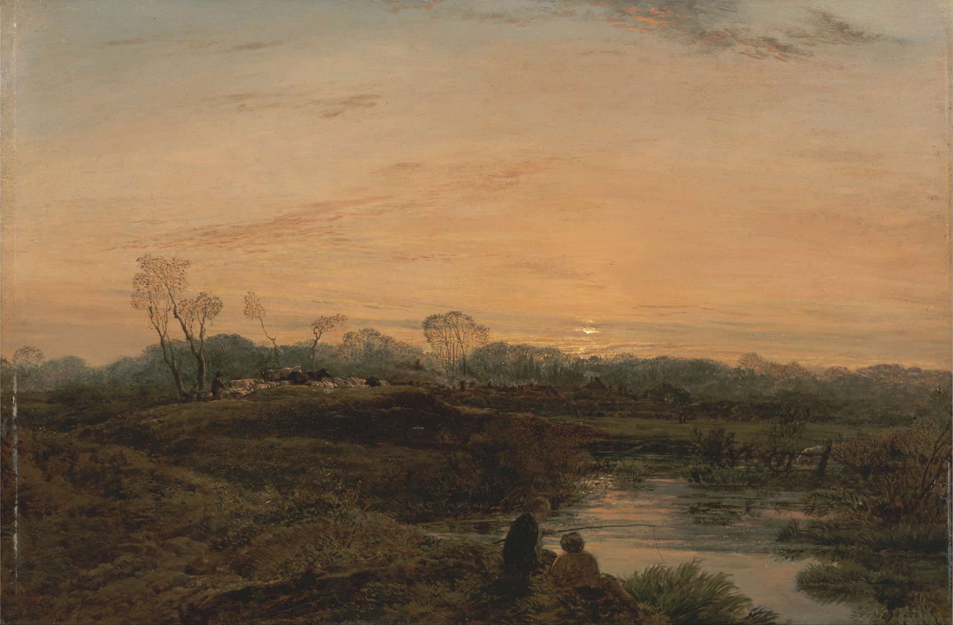 Evening Bayswater by John Linnell